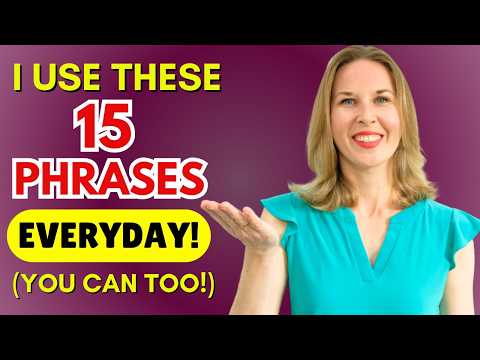 15 Great Phrases You NEED To Know | Daily English Sentences