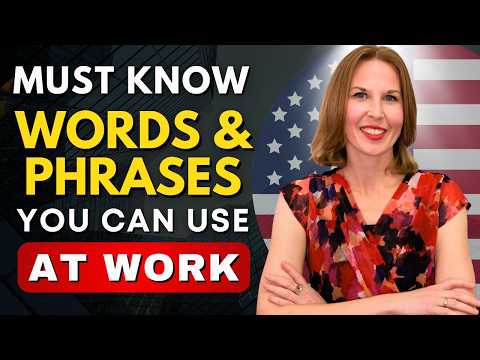 50 MUST KNOW Words & Phrases You Can Use At Work | Business English Vocabulary