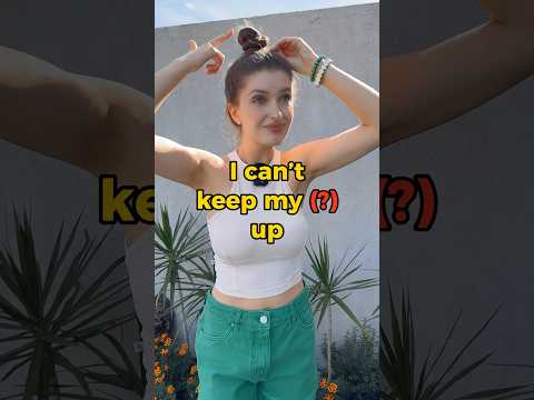 A hair problem 🎀 #learnenglish #englishteacher #english #pov