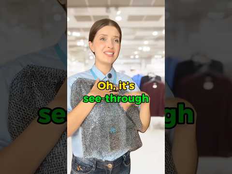 A problem at the clothing store 👚 #englishteacher #englishvocabulary