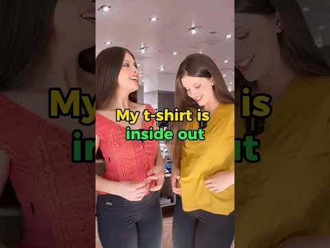 A problem with the t-shirt 👚 #englishteacher #learnenglish #english #englishtips
