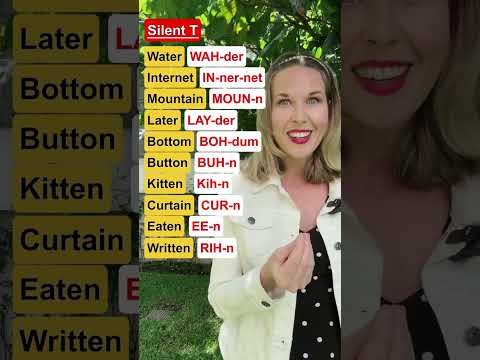 Americans Don't Pronounce The T In These Words 🚫