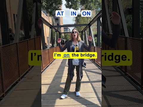 AT / ON / IN English Prepositions  #learnenglish