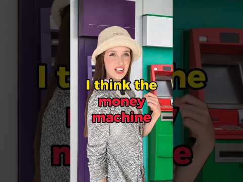 At the bank 💲 #learnenglish #english #englishtips #englishteacher