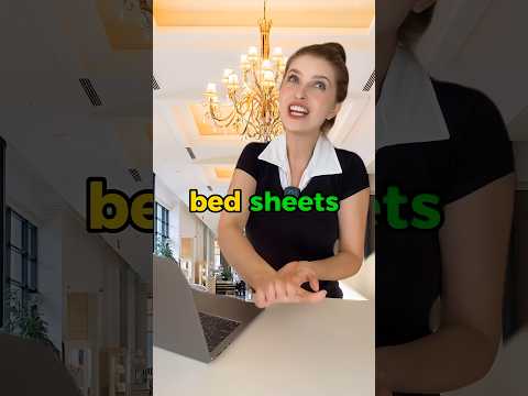 At the hotel reception 🏨 #learnenglish #englishteacher #english #pov