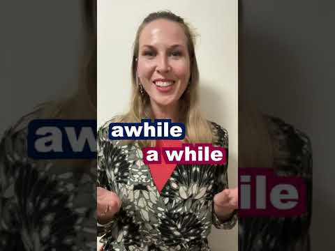 Awhile and A While | Confusing English Words 🎯