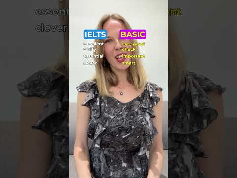 Basic English vs IELTS English #advancedenglish #ielts #learnenglish