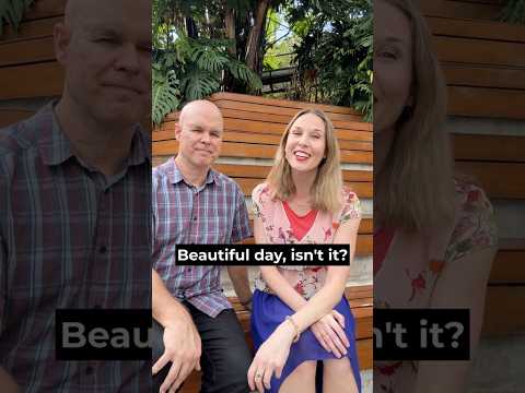 Beautiful day, isnβt it? Native Speaker Conversation | English Small Talk #learnenglish