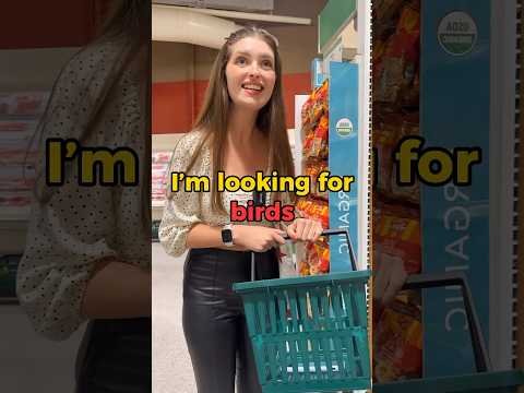 Birds to eat ❌ 🛒 #english #englishteacher #learnenglish #englishtips