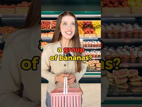 Buying bananas 🍌 #englishteacher #learnenglish #english #englishtips