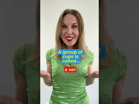 Can you say these GROUPS in English? Collective Nouns for THINGS #vocabulary #learnenglish