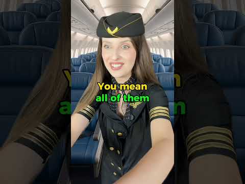 Choosing food on the plane ✈️  #englishtips #englishlanguage