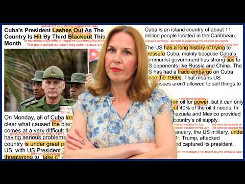 Cuba Under Pressure – Improve Your English Vocabulary with the News