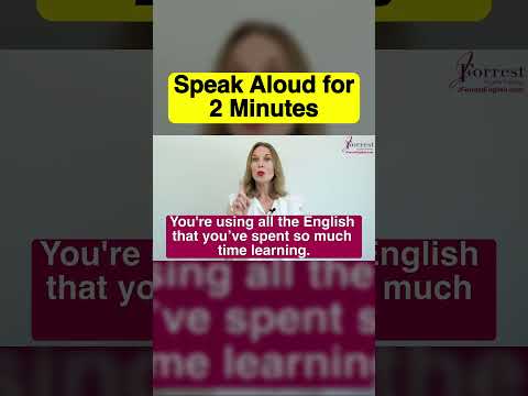 Do This Now To Speak English Fluently