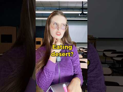 Eating desert 🐪? #english #englishtips #englishteacher #learnenglish