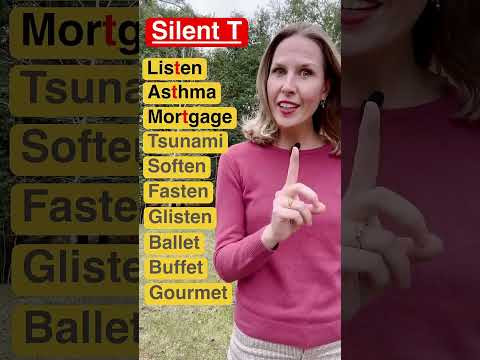 🚫 DON'T Pronounce the T in These Words #english #pronunciation