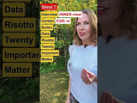 🚫 DON'T Pronounce the T in these WORDS #pronunciation #silentletters #vocabulary