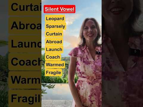 🚫 DON'T Pronounce the Vowels!