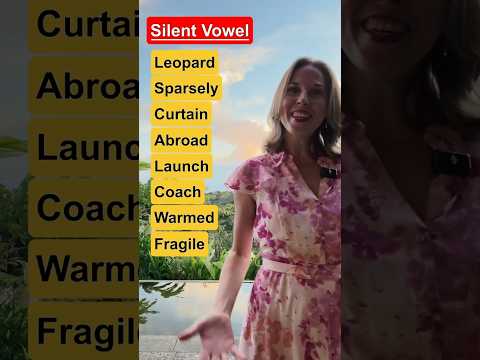 🚫 DON'T Pronounce the Vowels!