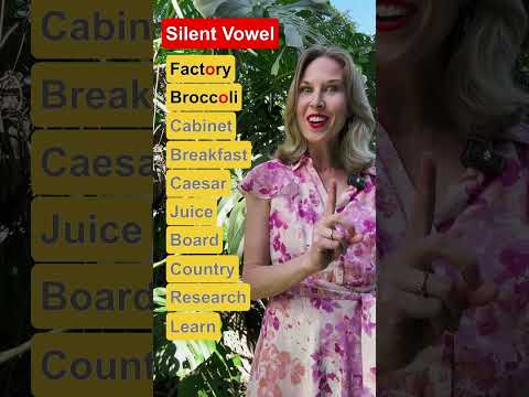 π« DON'T Pronounce the Vowels in these Words! #english