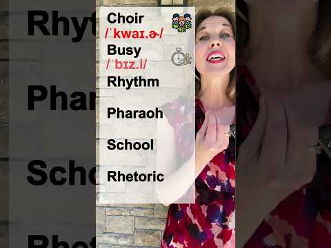 🚫 Spelling ≠ Pronunciation #pronunciation #english #sounds