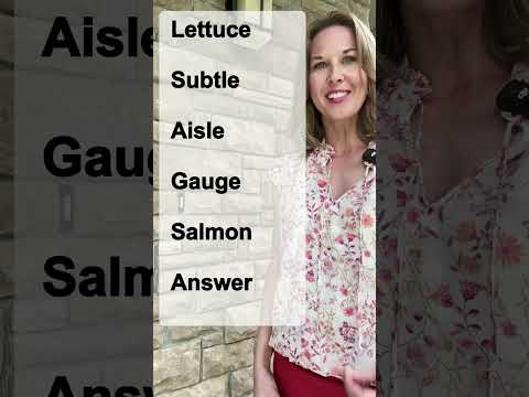 🚫 Spelling & Pronunciation DON’T MATCH in These Words