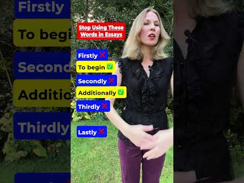 🚫 STOP using these English words in your ESSAY