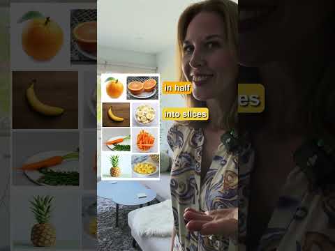 🥝 How do you cut these fruits? #english