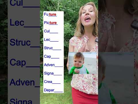 Fix Your Pronunciation to Sound Like a Native! "TURE" #learnenglish