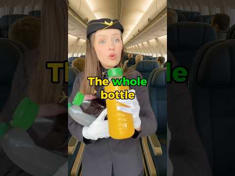 Having juice on the plane ✈️ #englishtips #learnenglish