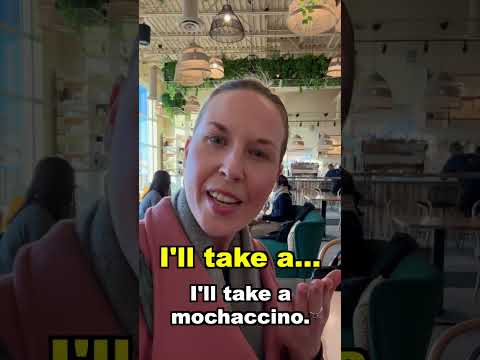 How To Order Coffee Naturally In English ☕ #learnenglish