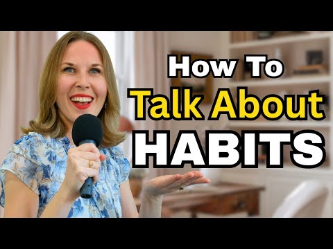 How to Talk About Habits | English Conversation Practice