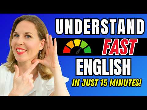 If you can understand this FAST English, your English is ADVANCED (C1-C2 Listening Test)
