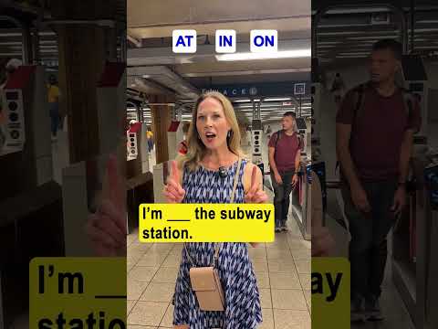 I'm walking ___ a walkway! English Prepositions of Place #learnenglish