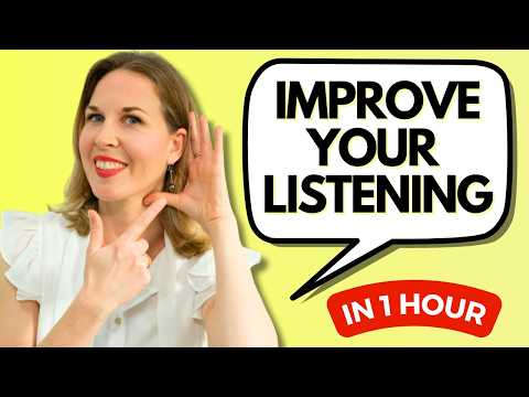 Improve Your English Listening Skills In 1 HOUR