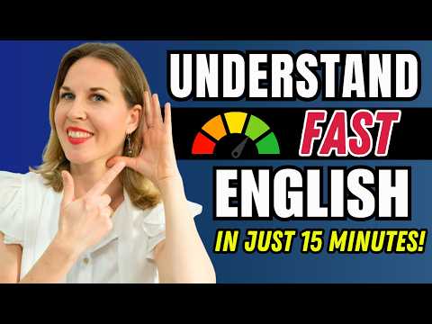 Improve Your English Listening Skills IN 15 MINUTES with FAST ENGLISH!