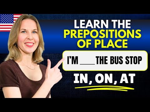 IN / ON / AT – Prepositions of PLACE  | English Grammar Lesson (& Quiz)