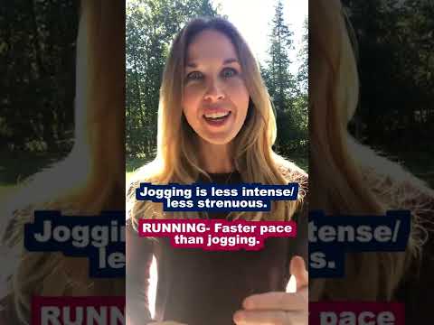 JOG and RUN – Confusing English Words 🏃‍♀️🏃‍♂️