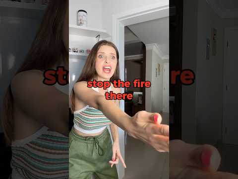 Kitchen emergency 🔥 #english #englishtips #learnenglish