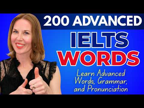 Learn 200 IELTS Words in 2 Hours | Advanced English Vocabulary