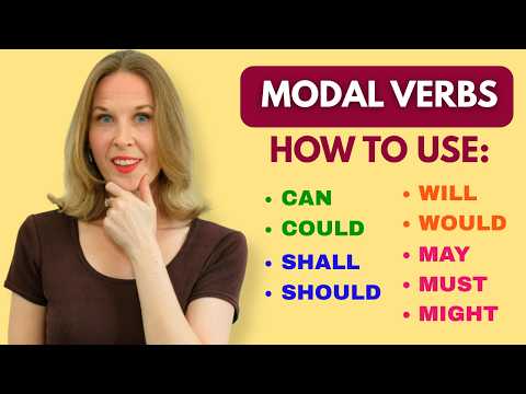 Learn ALL Modal Verbs in English In Only 15 | Complete English Grammar Lesson