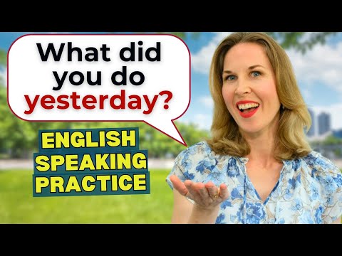 Learn English by Talking About Your Day – Past Tense Made Easy | Listen and Repeat Practice