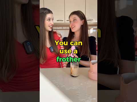 Making cappuccino ☕️ #learnenglish #english #englishtips #englishteacher