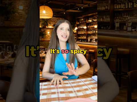 Many problems at the restaurant 🍽️ #englishtips #englishlanguage