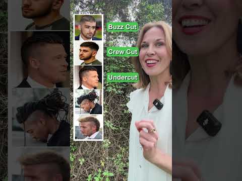 Men's Hairstyles Vocabulary 👱‍♂️