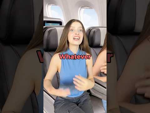 On the plane 🆚 at the store