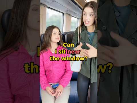 On the train 🆚 at the station #englishlanguage #learnenglish