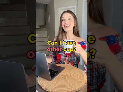 Ordering coffee can be confusing ☕️ #englishteacher #teachingenglish