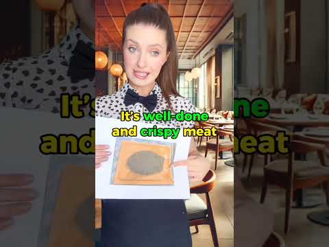 Ordering meat can be problematic 🍖.Learn everyday vocabulary. A normal day at the restaurant 🍽️.