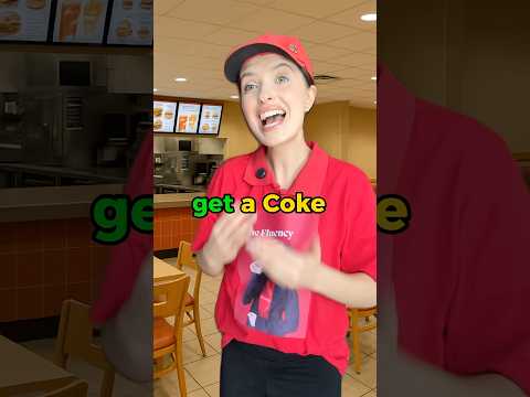 Ordering things in English 🥤 #englishtips #englishteacher